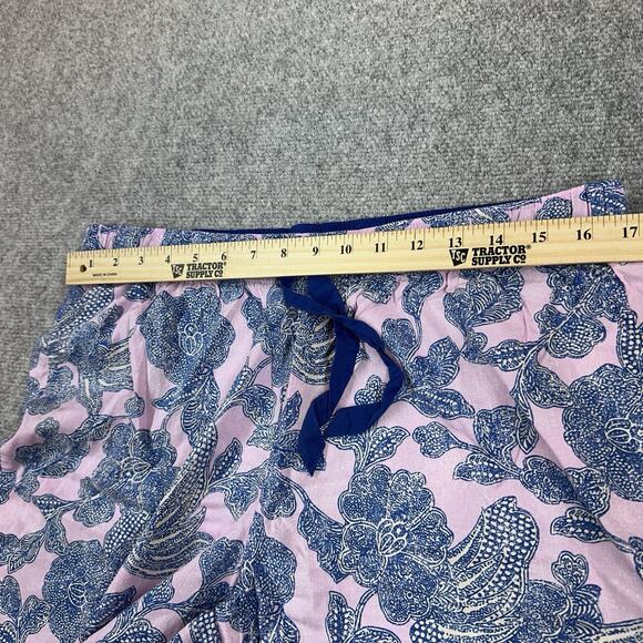 Victoria's Secret Mayfair COTTON MODAL Floral Pink Pajamas Matching Set Large - Picture 7 of 15